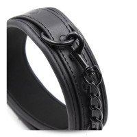 Antkaklio ir pavadėlio rinkinys „Neoprene Bondage Collar“ - Latetobed