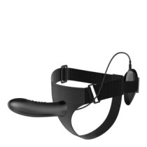 Vibruojantis tuščiaviduris strap-on dildo „Myron“ - Pretty Love