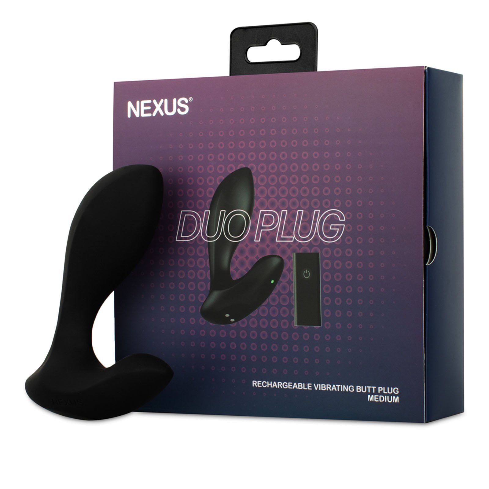 Vibruojantis analinis kaištis „Duo Plug Medium“ - Nexus