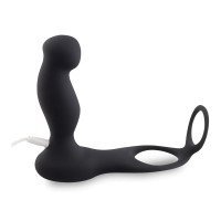 Prostatos masažuoklis - penio žiedas „Cock & Ball Ring Prostate Vibrator“ - Teazers