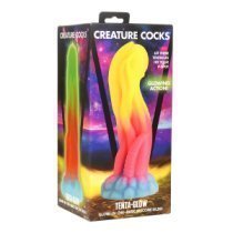 Silikoninis dildo „Tenta-Glow“ - XR