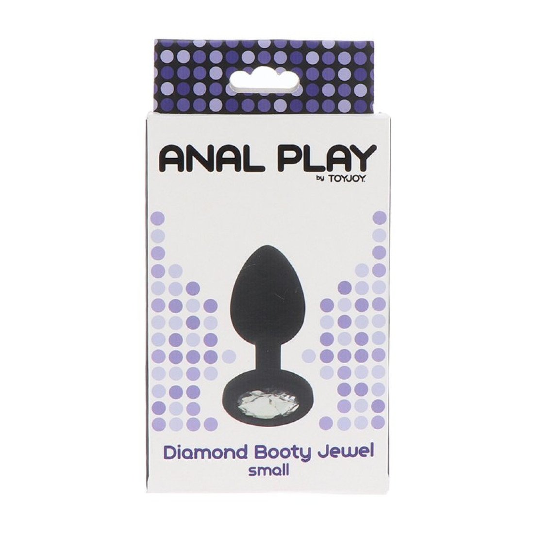 Mažas analinis kaištis „Diamond Booty Jewel“ - ToyJoy