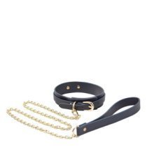 Antkaklio ir pavadėlio rinkinys „Couture Collar & Leash“ - NS Novelties