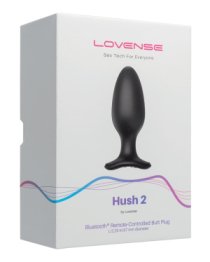 Išmanusis analinis kaištis „Hush 2“ - Lovense