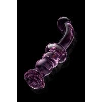 Stiklinis G taško dildo „Glaze Rosebud G-Spot Dildo“ - Dream Toys