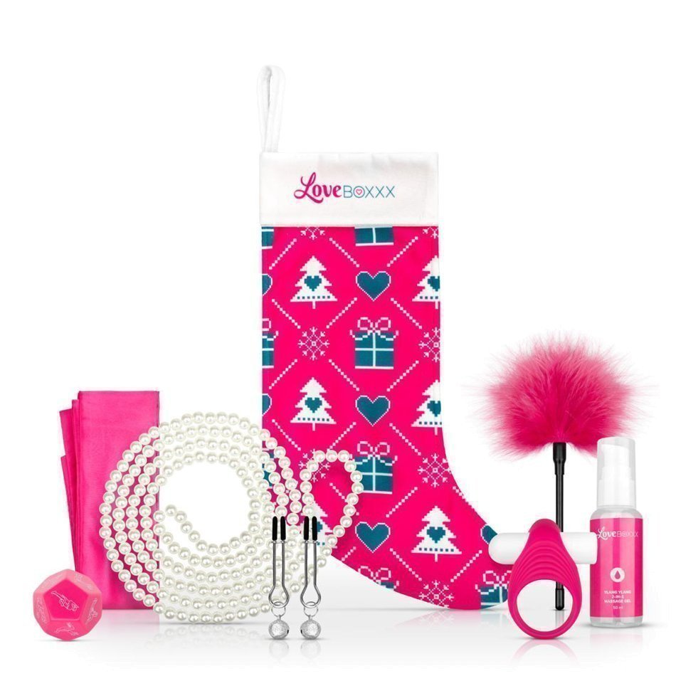 Kalėdinis rinkinys poroms „Christmas Stocking Set“ - Loveboxxx