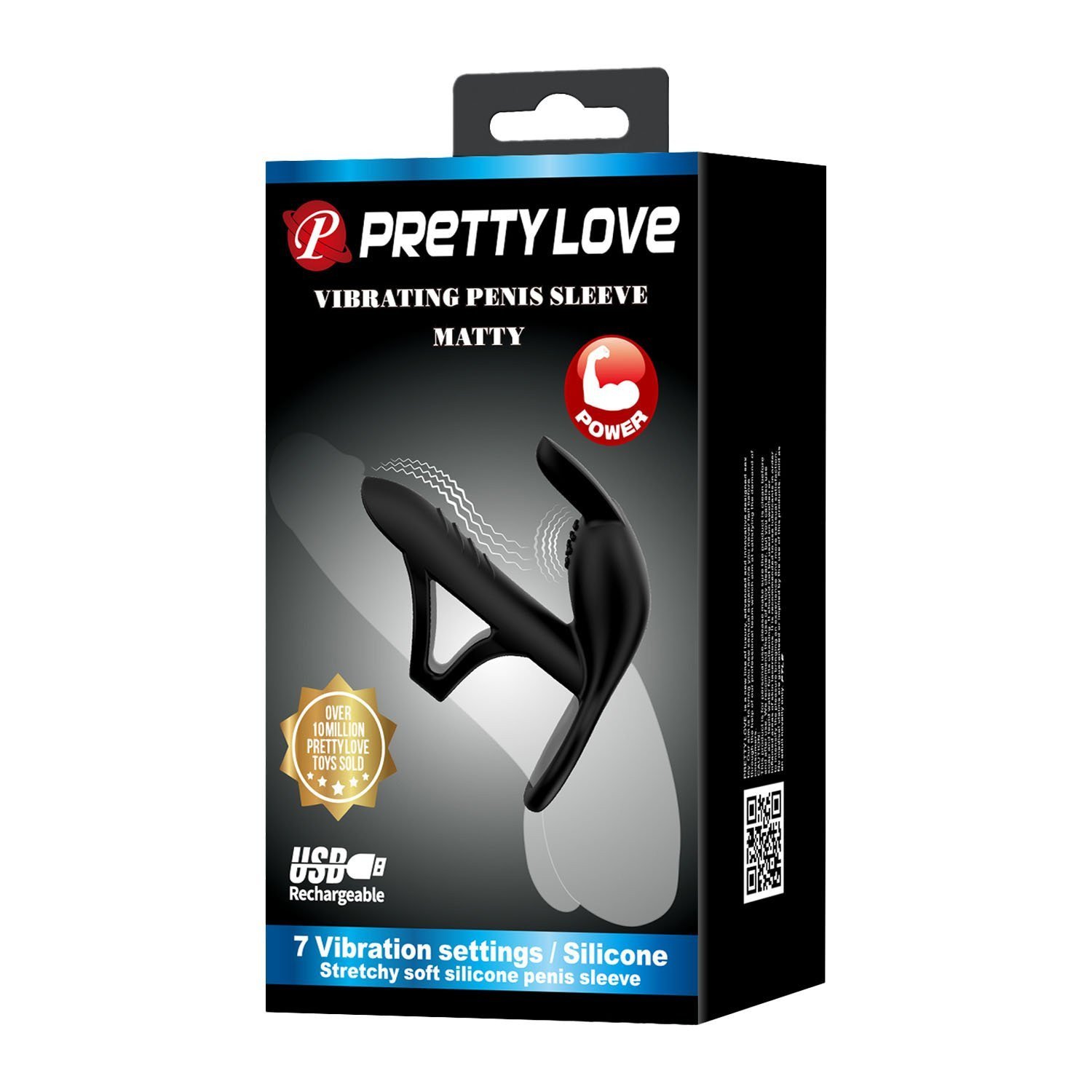Vibruojanti penio mova „Matty“ - Pretty Love