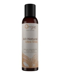 Vandens pagrindo lubrikantas „All-Natural Ultra Slide“, 150 ml - Orgie