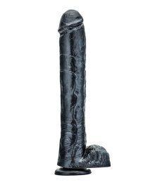 XL falo imitatorius „Dark Steel“ - Jet