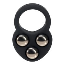 Penio žiedas „Triple Weighted Ball Cock Ring“ - Shots Toys