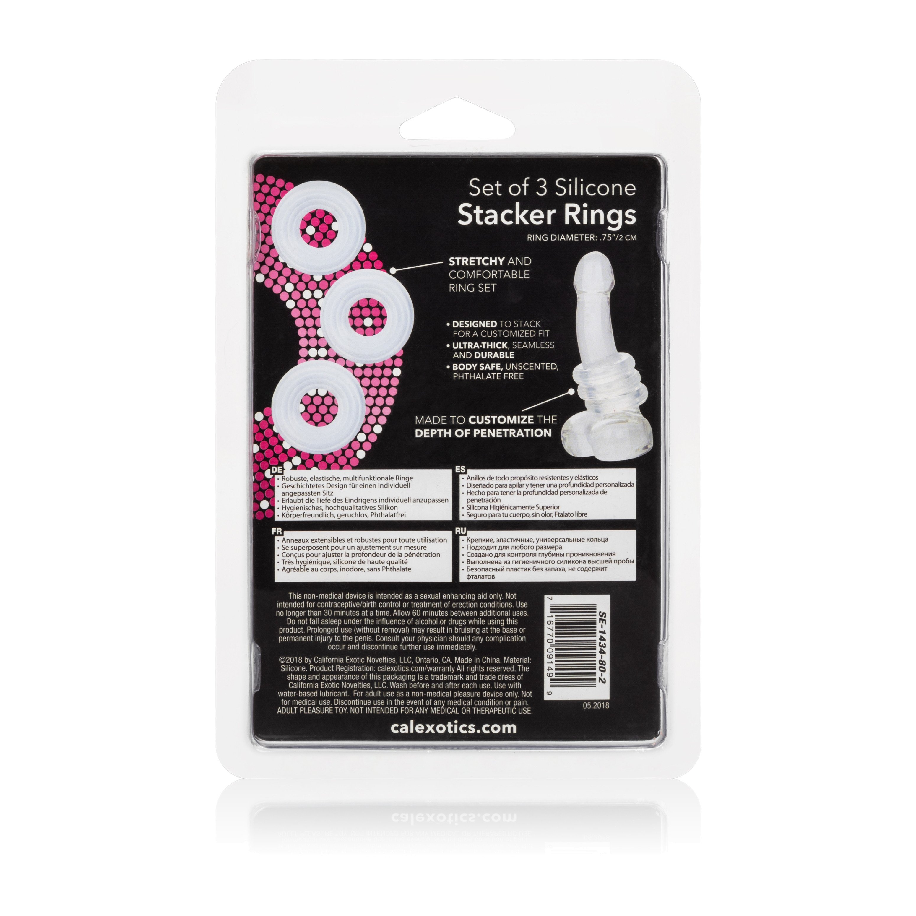 Перезарежаемый вибромассажер California Exotic Novelties Enchanted Lover SE-0649-10-3 - California Exotic Novelties - Вибраторы-кролики - Купить