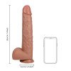 XXXL falo imitatorius „Extra Large Thick Straight 14“ - RealRock