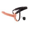 Vibruojantis strap-on dildo „Inferno 20 cm“ - Hidden Desire