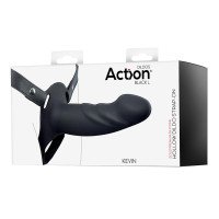 Tuščiaviduris strap-on dildo „Action Kevin L“ - Intoyou