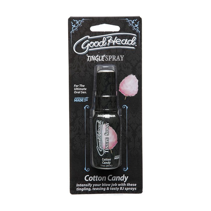 Purškalas oraliniam seksui „GoodHead Cotton Candy“, 29 ml - Doc Johnson