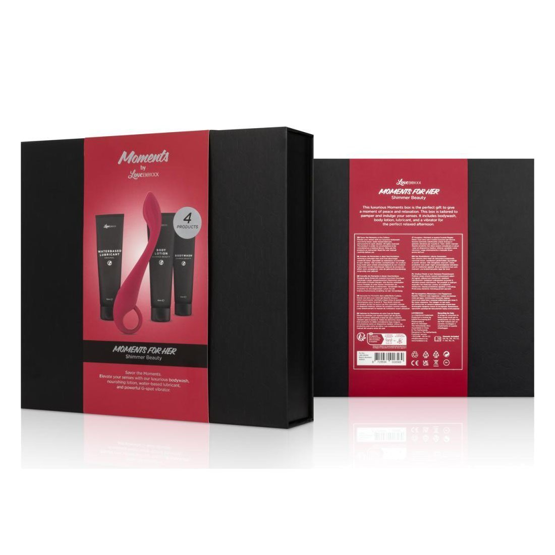 Erotinis rinkinys „Moments for Her Shimmer Beauty“ - Loveboxxx