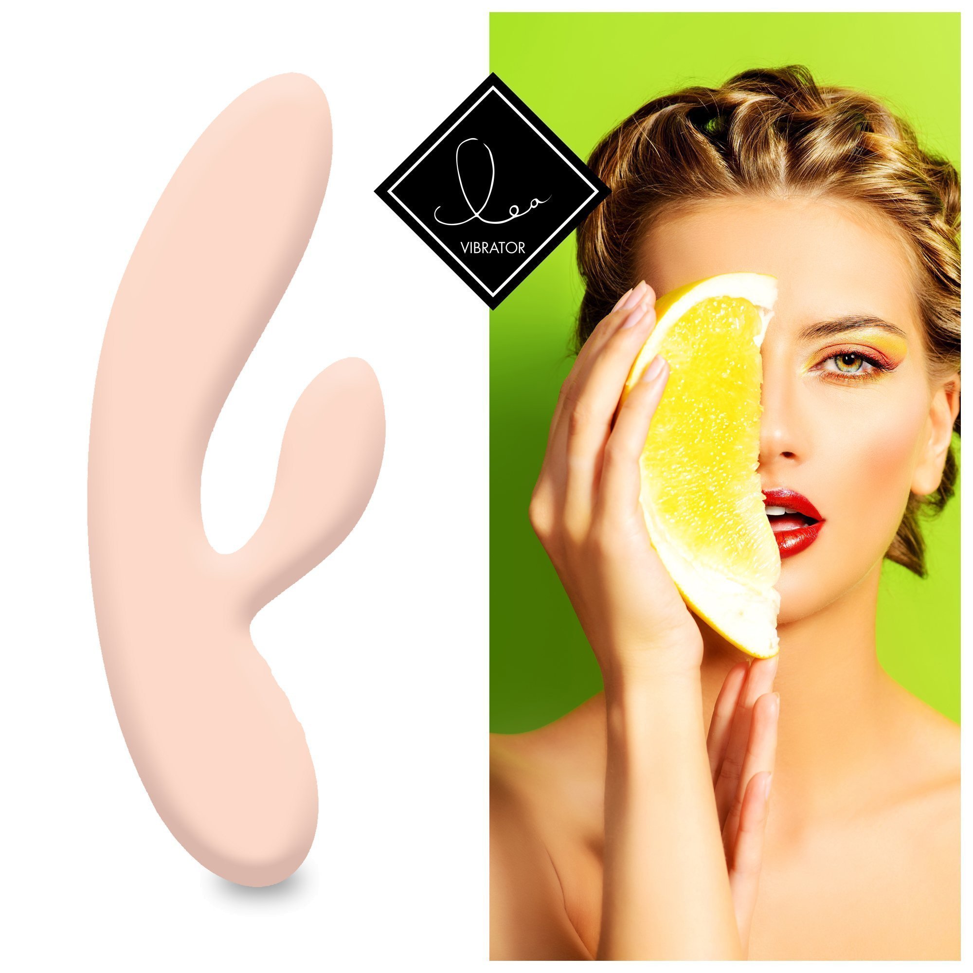 Vibratorius kiškutis „Lea Citrus“ - Feelztoys