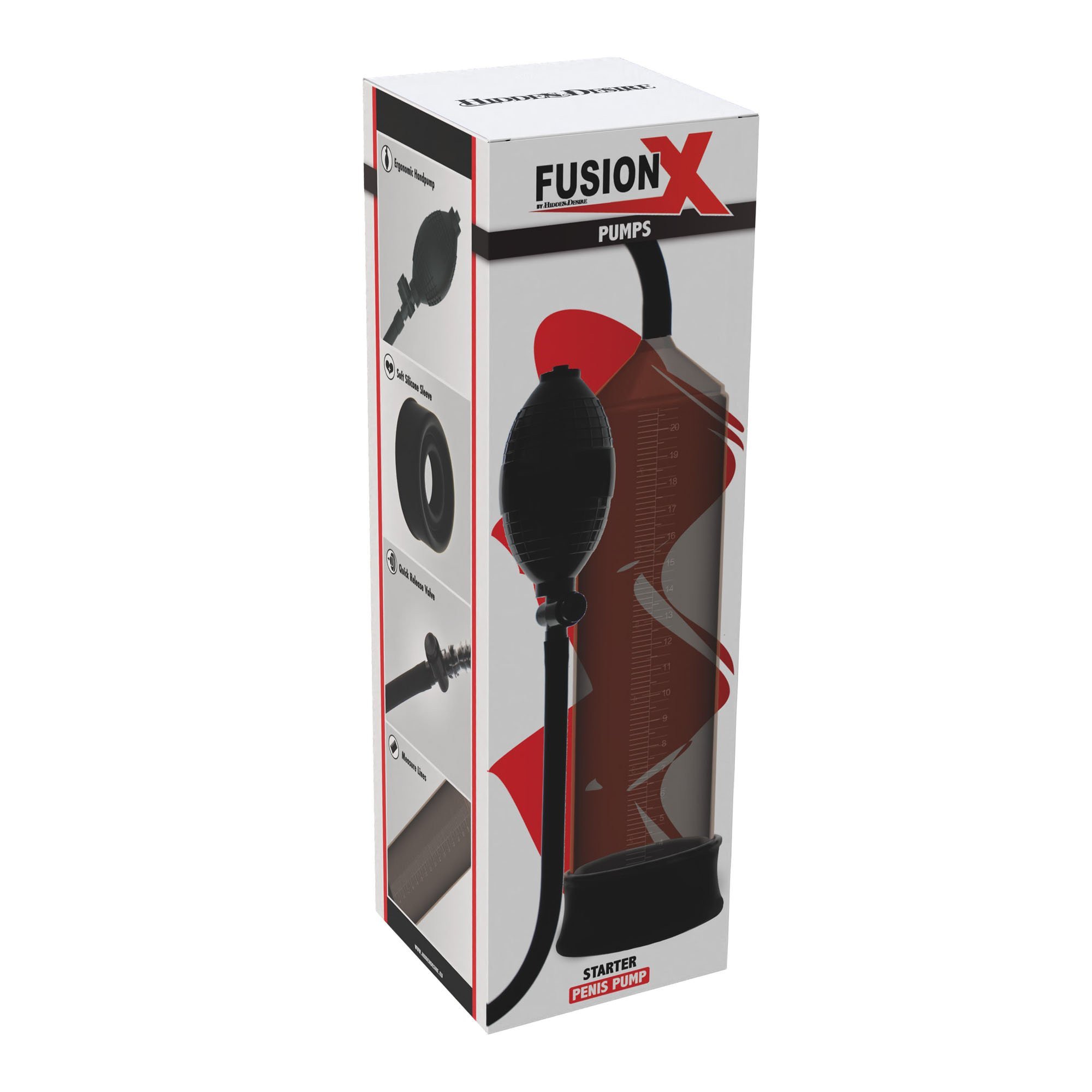 Penio pompa „Fusion X Starter Penis Pump“ - Hidden Desire