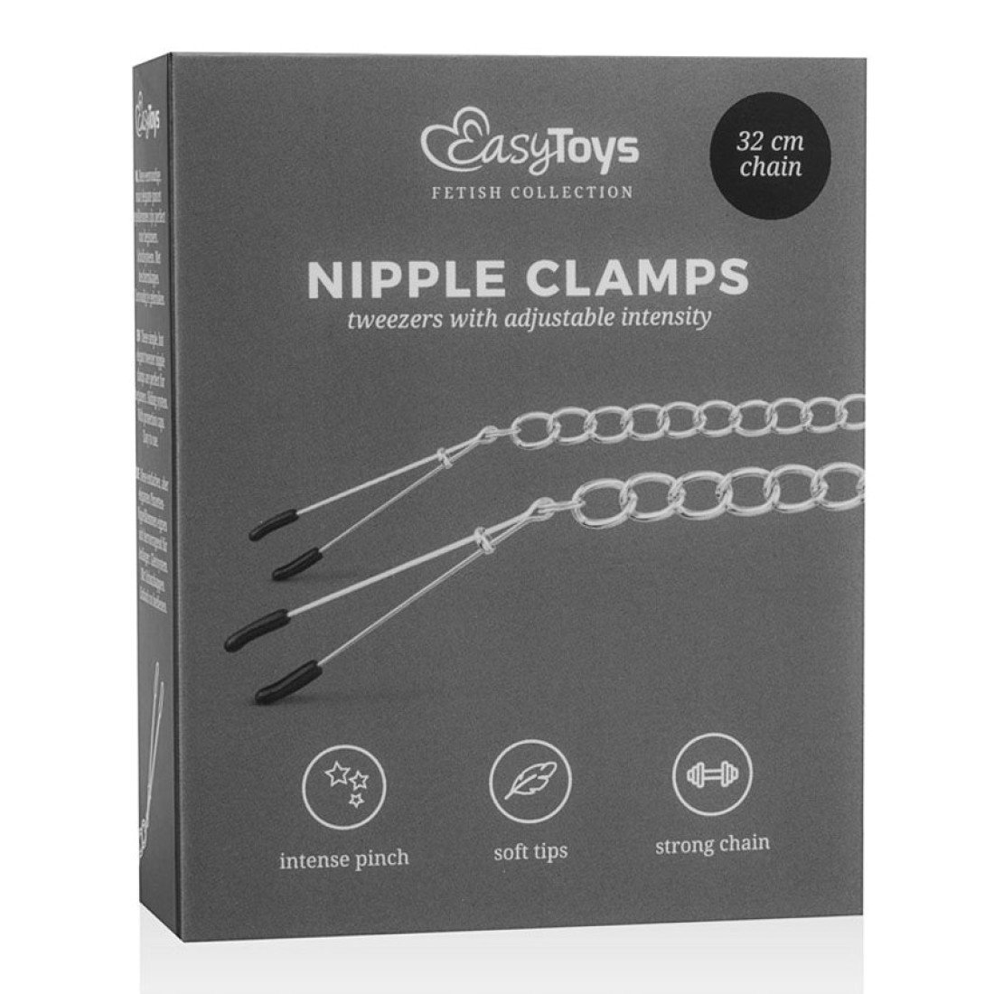 Spenelių spaustukai „Tweezer Nipple Clamps“ - EasyToys