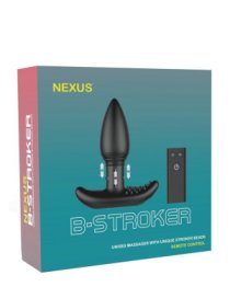 Vibruojantis analinis kaištis „B-Stroker“ - Nexus