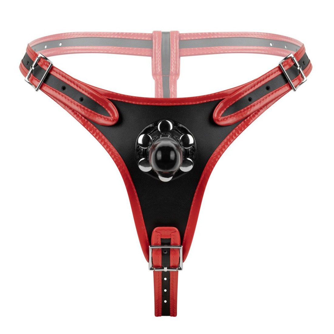 Strap-on rinkinys „Tripple Dildo Harness“ - EasyToys