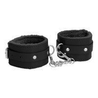 Antrankiai „Plush Leather Wrist Cuffs“ - Ouch!