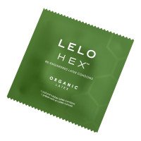 Prezervatyvai „HEX Organic Latex“, 12 vnt - LELO