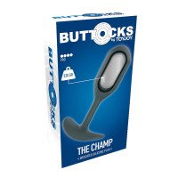 Analinis kaištis „Buttocks The Champ“ - ToyJoy