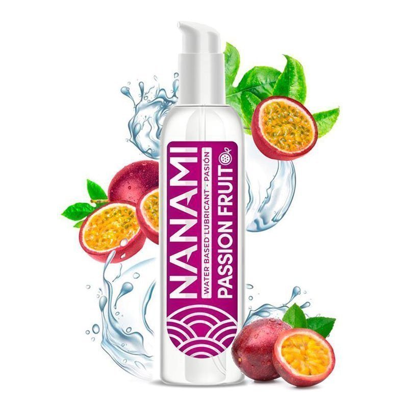 Vandens pagrindo lubrikantas „Passion Fruit“, 150 ml - Nanami
