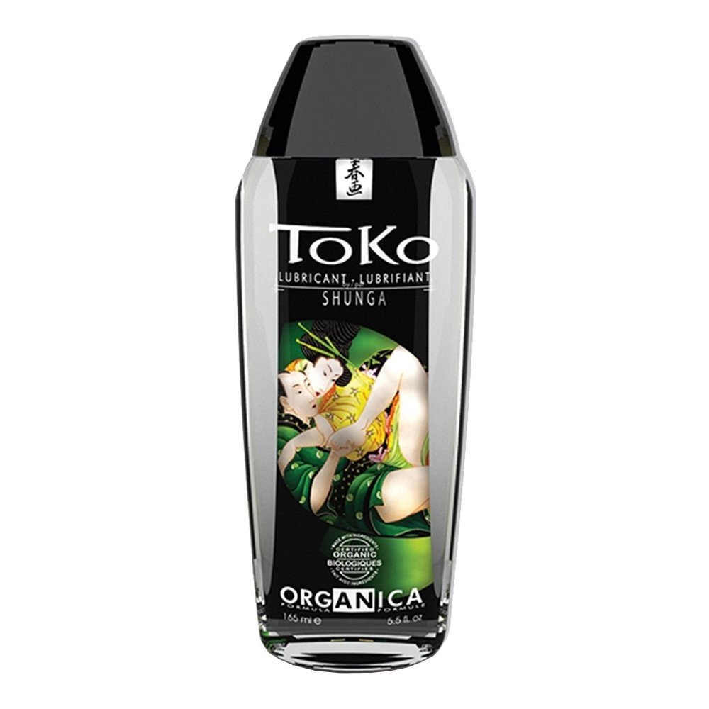 Ekologiškas vandens pagrindo lubrikantas „Toko Organica“, 165 ml - Shunga