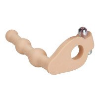 Vibruojantis strap-on dildo „The Ultra Soft Double 6 Inch“ - Love Toy