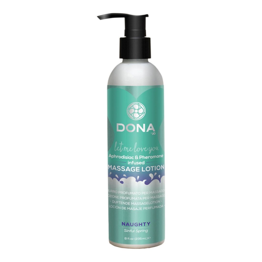 Masažo losjonas su feromonais „Sinful Spring“, 235 ml - Dona