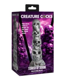 Silikoninis dildo „Tower of Doom“ - XR