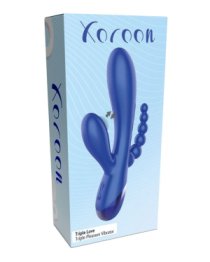 Vibratorius kiškutis „Triple Love“ - Xocoon
