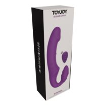 Vibruojantis strap-on dildo be dirželių „Nymphea“ - ToyJoy