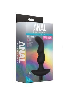 Vibruojantis prostatos masažuoklis „Anal Adventures Platinum 03“ - Blush