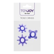 Žiedų rinkinys „Tickle C-rings“ - ToyJoy