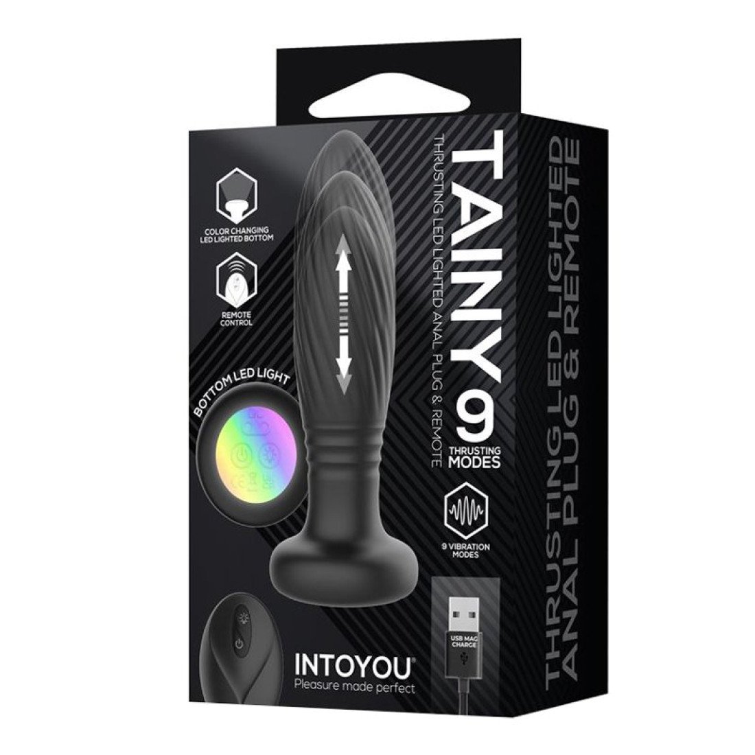 Automatinis analinis kaištis „Tainy“ - Intoyou
