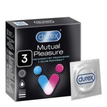 Prezervatyvai „Mutual Pleasure“, 3 vnt. - Durex