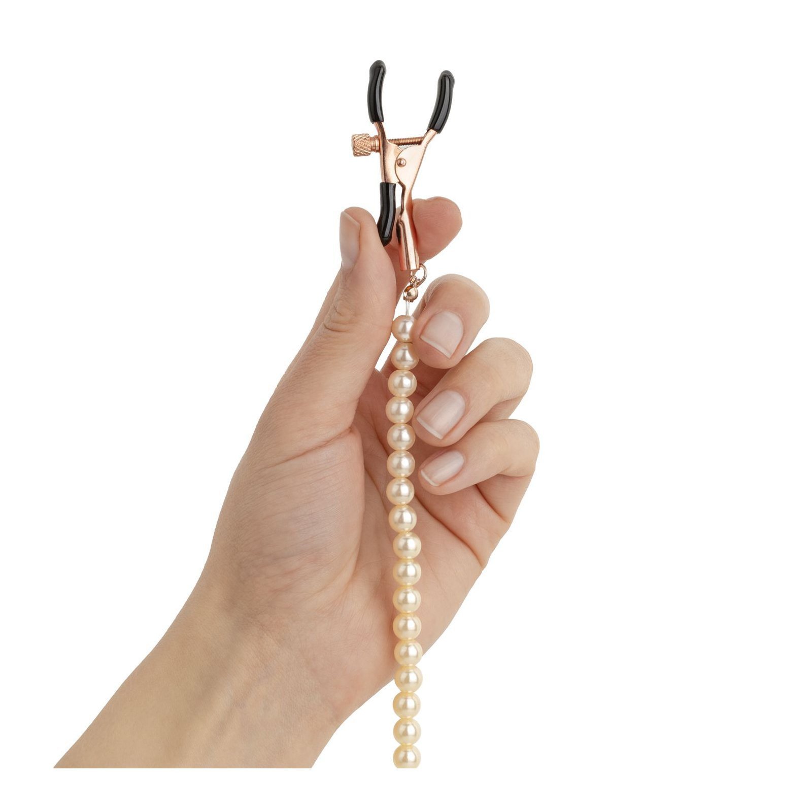 Spenelių spaustukai „Nouveau Nipple Clamps“ - Rosy Gold