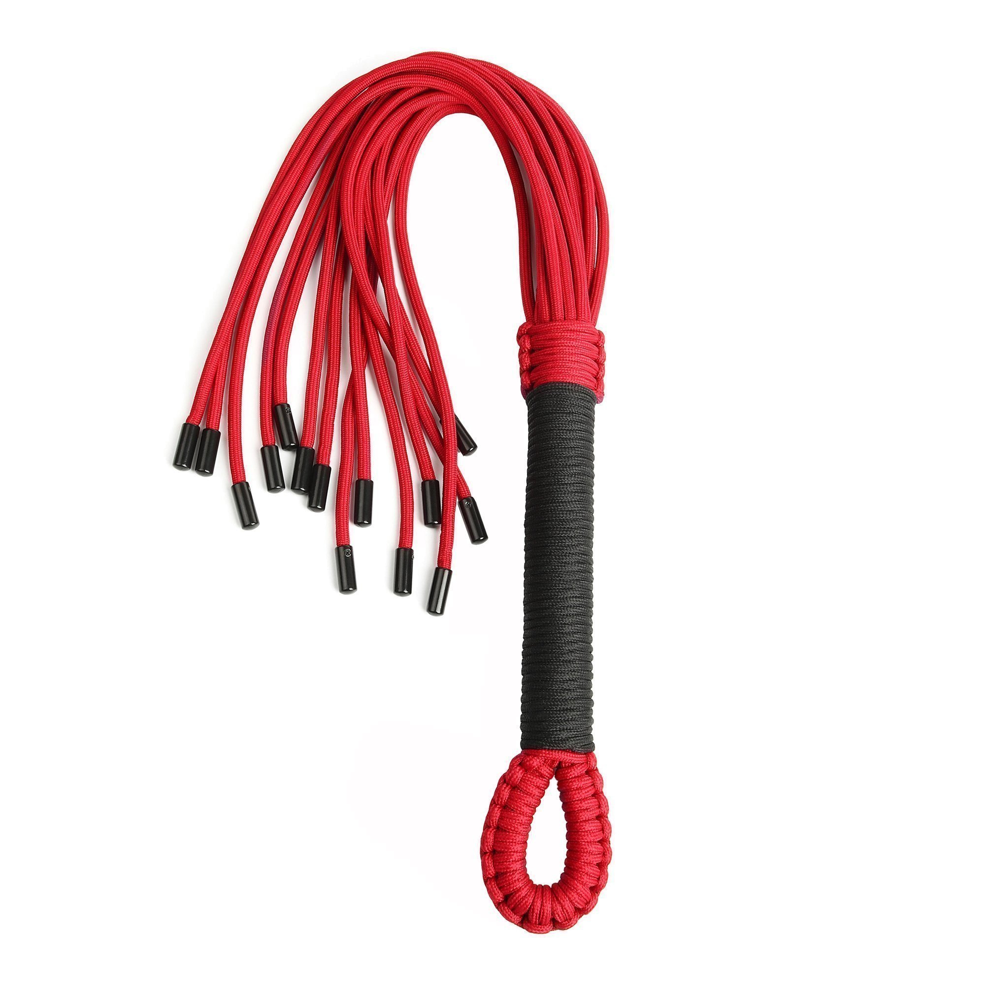 Botagas „Knot Flogger Red“ - Taboom