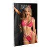 Liemenėlės ir kelnaičių rinkinys „Strappy Floral Lace“ - Daring Intimates