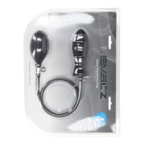 Pripučiamas analinis kaištis „Ribbed Inflatable Silicone Anal Plug“ - Levelz