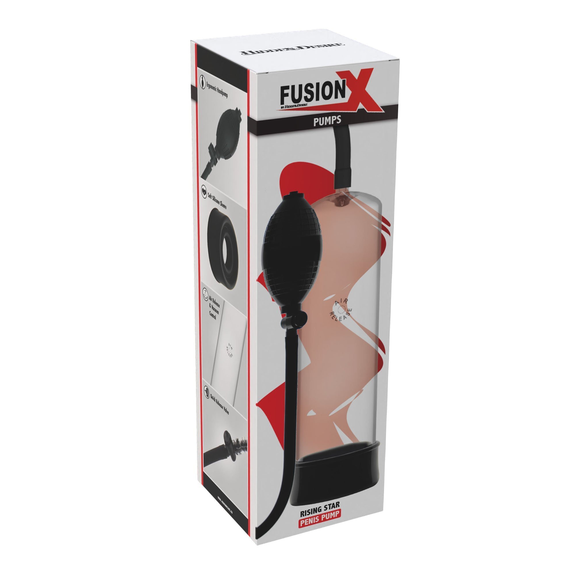 Penio pompa „Fusion X Rising Star“ - Hidden Desire