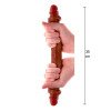 Dvigubas dildo „Foreskin Doubledong 35 cm“ - Get Real