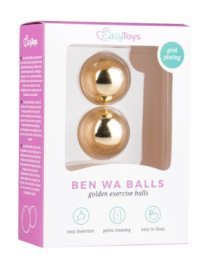 Vaginaliniai kamuoliukai „Golden Ben Wa Balls“ - EasyToys