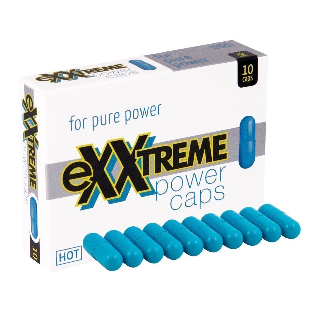 Maisto papildas vyrams „Exxtreme Power Caps“, 10 kapsulių - Hot
