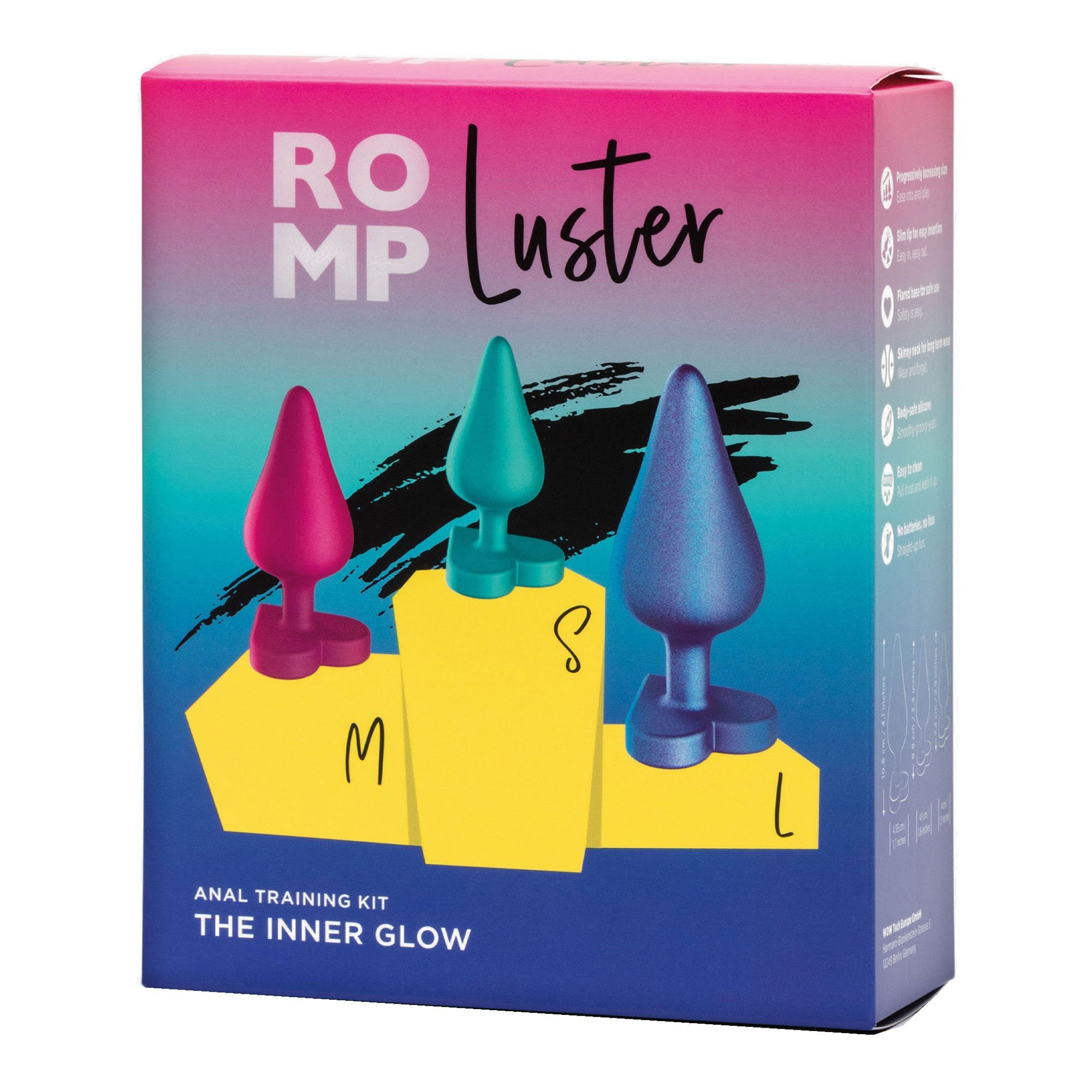 Analinių kaiščių rinkinys „Luster“ - Romp