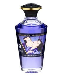 Afrodiziakinis šildantis aliejus „Exotic Fruits“, 100 ml - Shunga