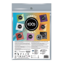 Prezervatyvų rinkinys „Variety Pack 1“, 42 vnt. - EXS Condoms